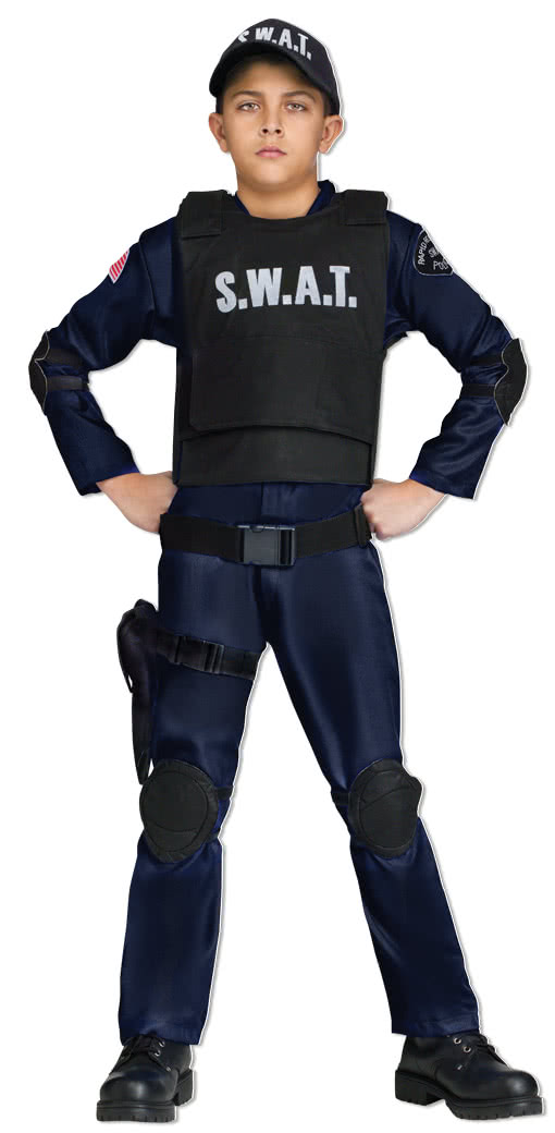 SWAT Commando Kinderkostüm SondereinsatzkommandoPolizei Kostüm