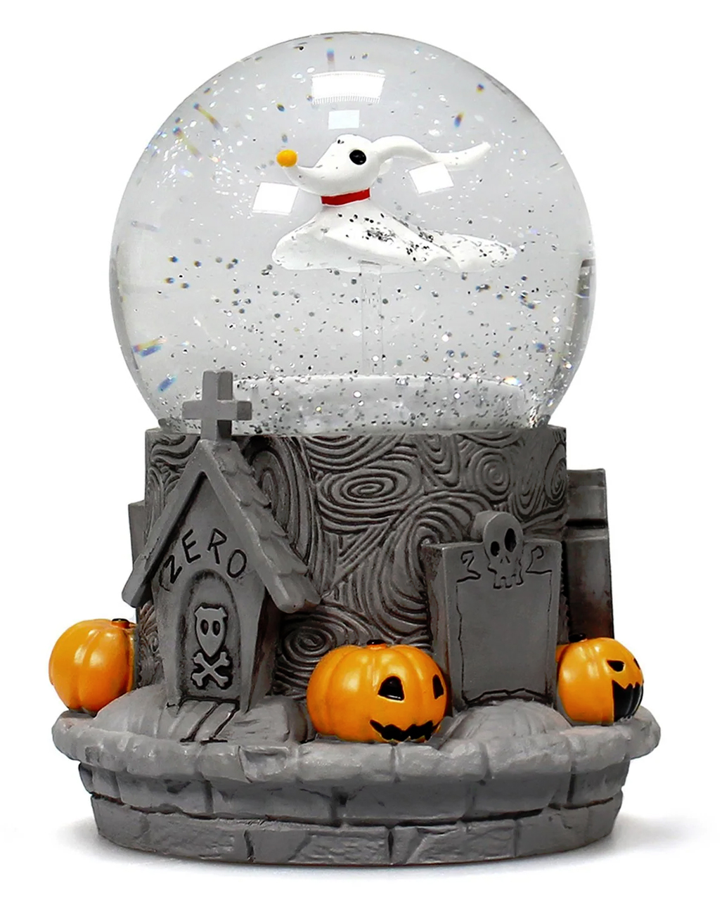 The Nightmare Before Christmas Zero Snow Globe | Disney Merch | Horror ...