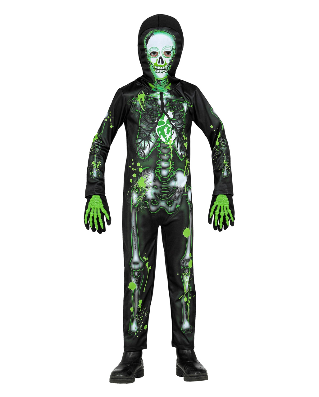 Toxic Skeleton Costume Kids for Halloween | Horror-Shop.com