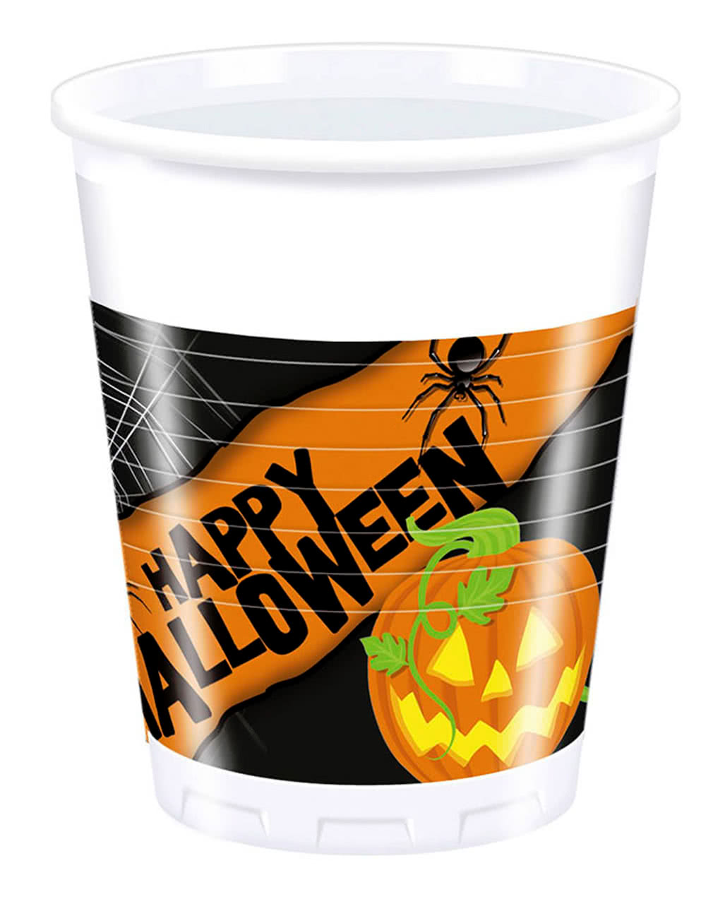 Spooky Halloween plastic cups 8 St. order