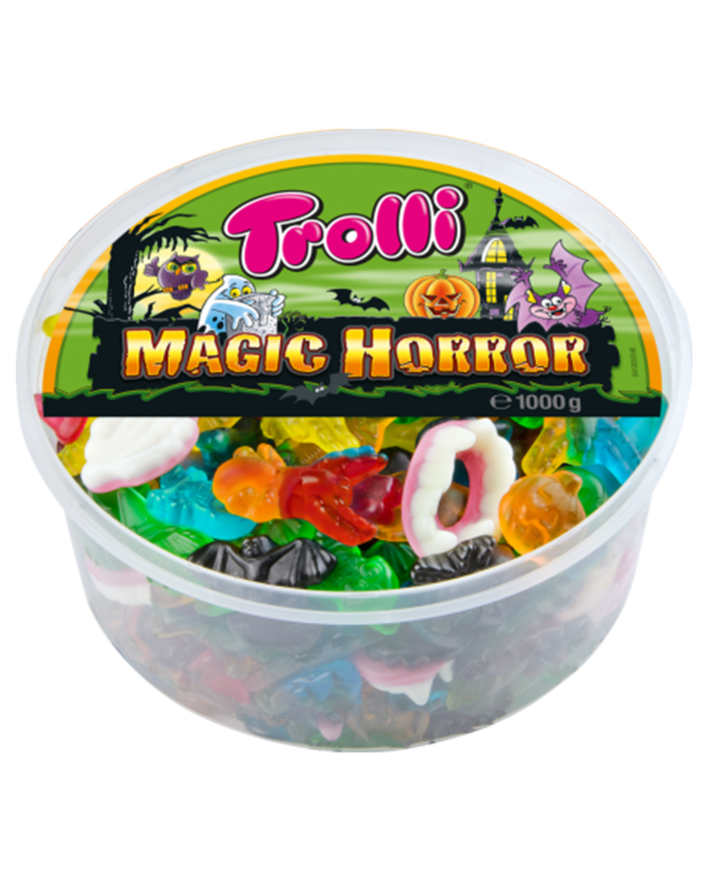 Trolli Magic Horror Dose 1kg für Halloween kaufen | Horror-Shop.com