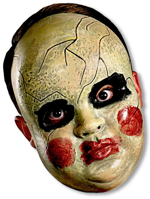 Tåler Tochi træ hver for sig Creepy Doll Face Mask | Halloween dolls Mask | Horror-Shop.com