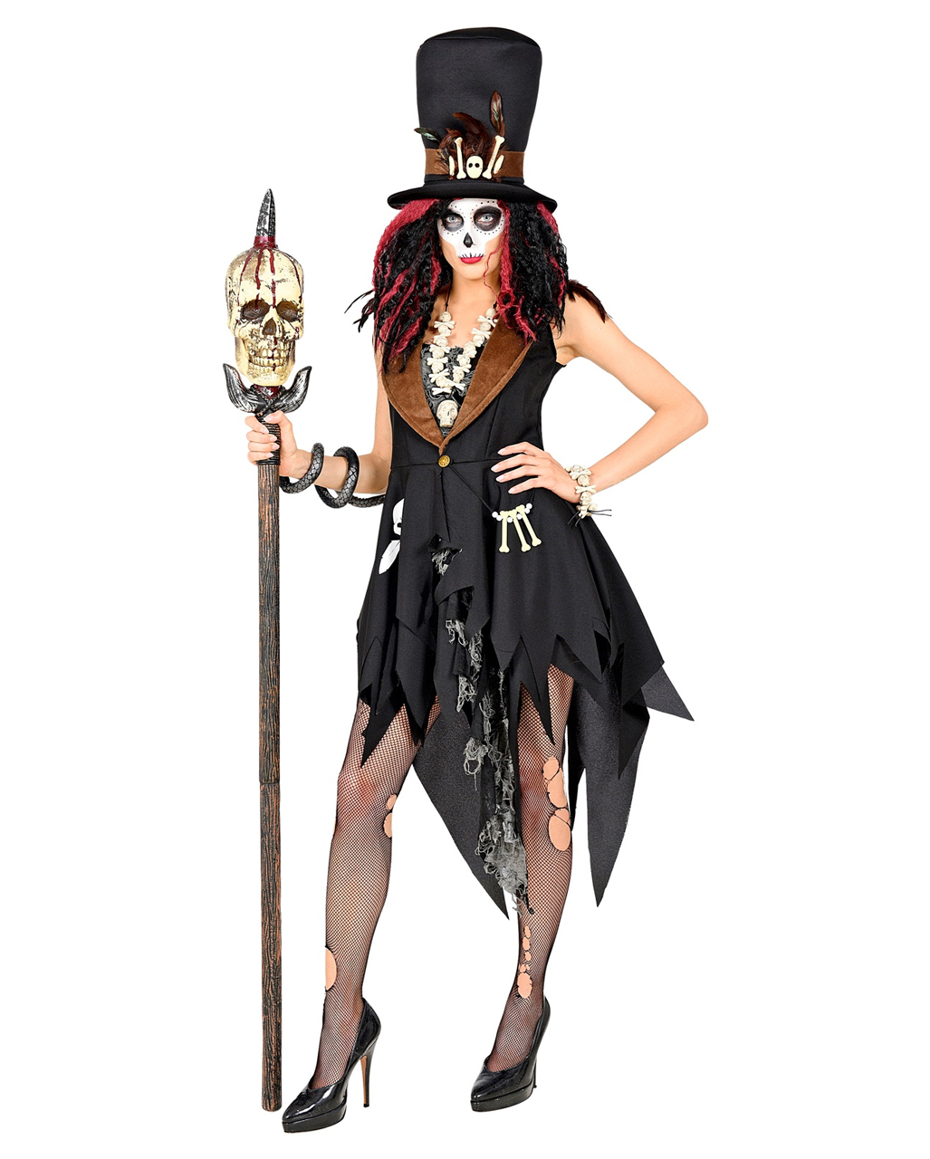 Voodoo Priestess Costume for Halloween
