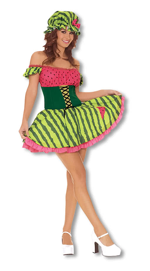 Watermelon Girl Costume Small Fruit Costume Fruity Costume Watermelon