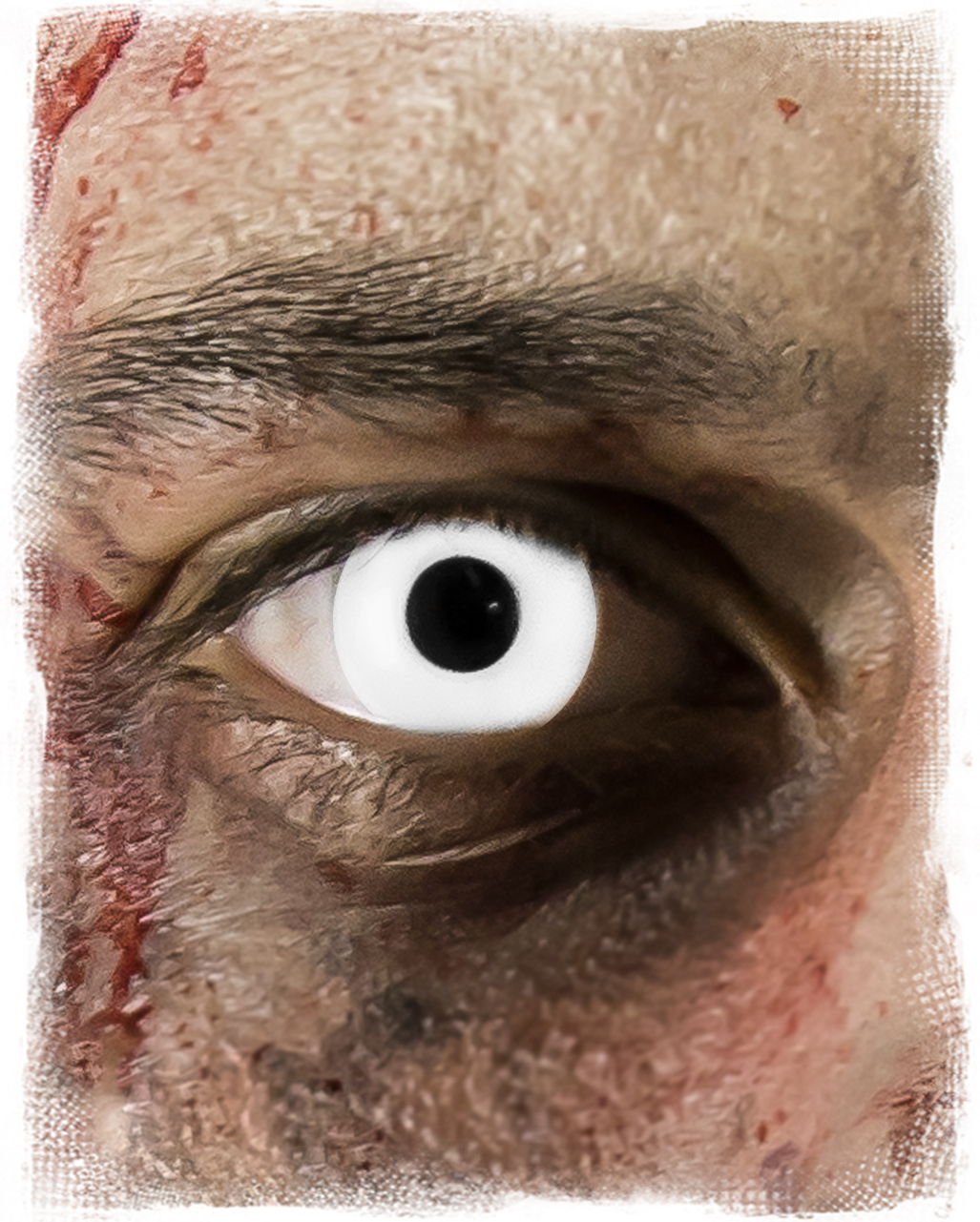 mineraal plank slogan White Zombie 1-day Contact Lenses | Power lens | horror-shop.com