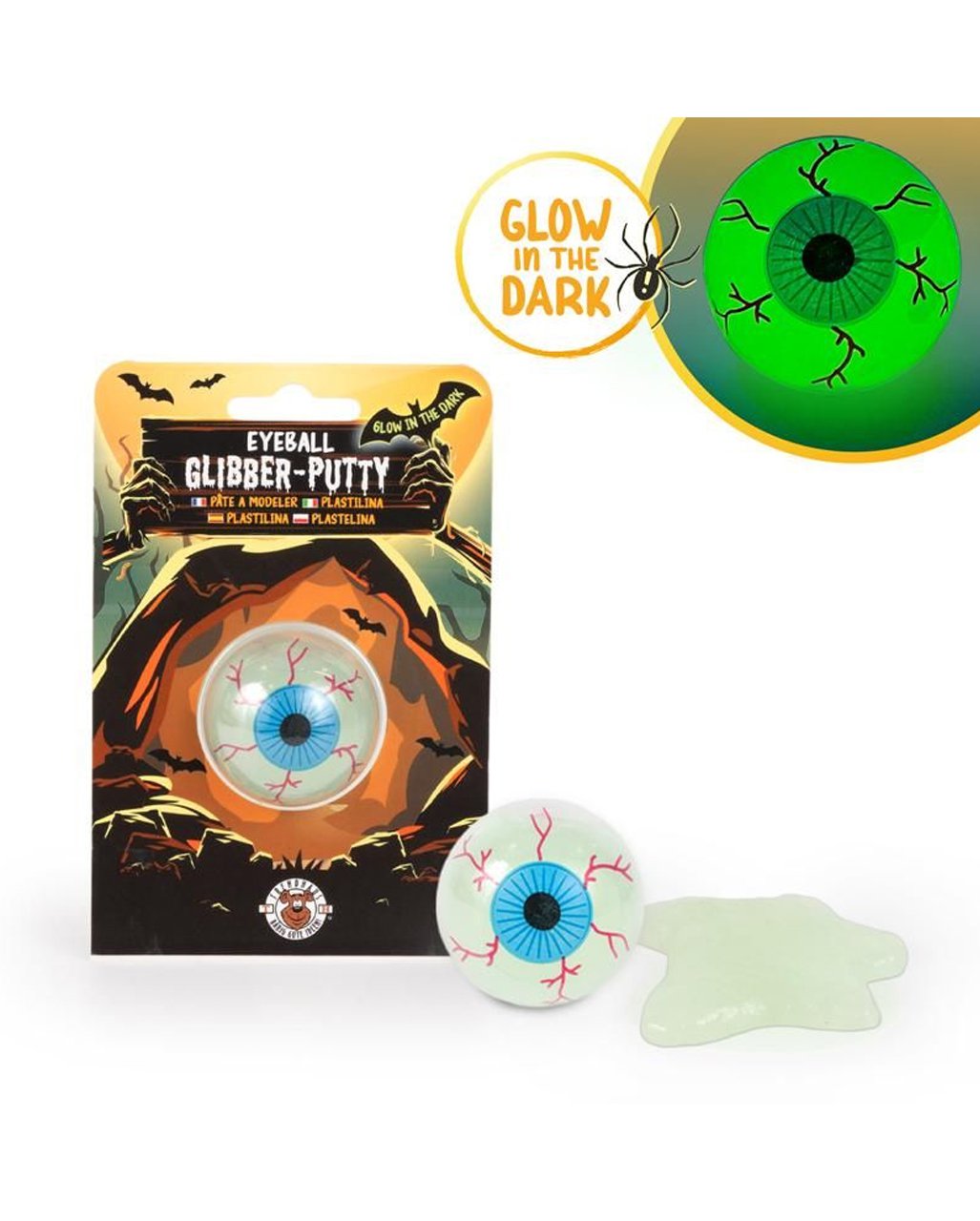 Beistle Aufblasbare Augäpfel-Dekoration – 2 Stück, Je 40 Cm, Gruselig Für Halloween-Partys