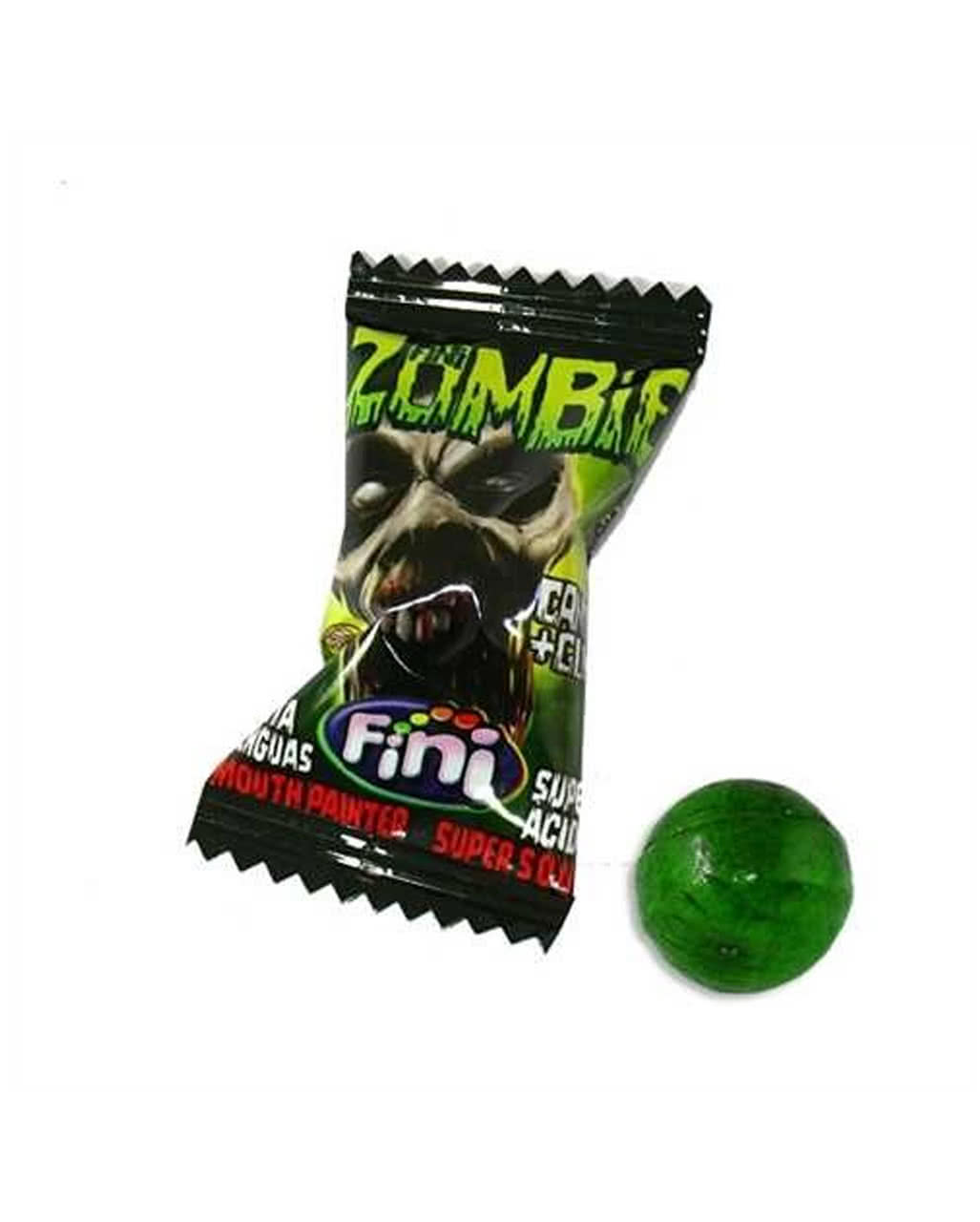 Zombie candy with chewing gum Halloween Bubble gum