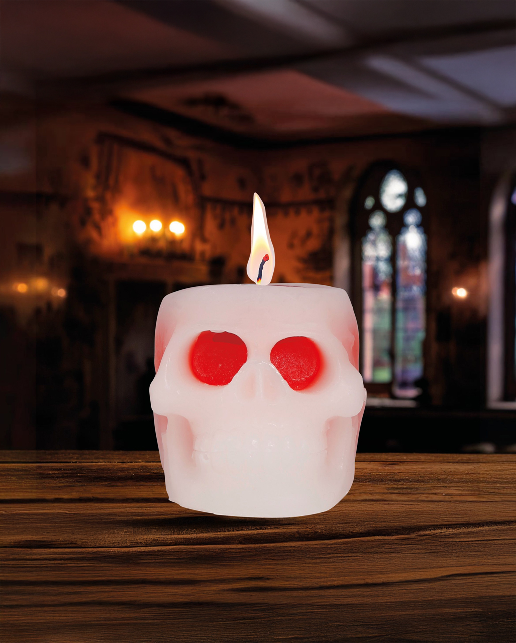 Halloween Zylinder Mit Totenschädel - Gr. 58 Schwarz Für Kostüm-Party