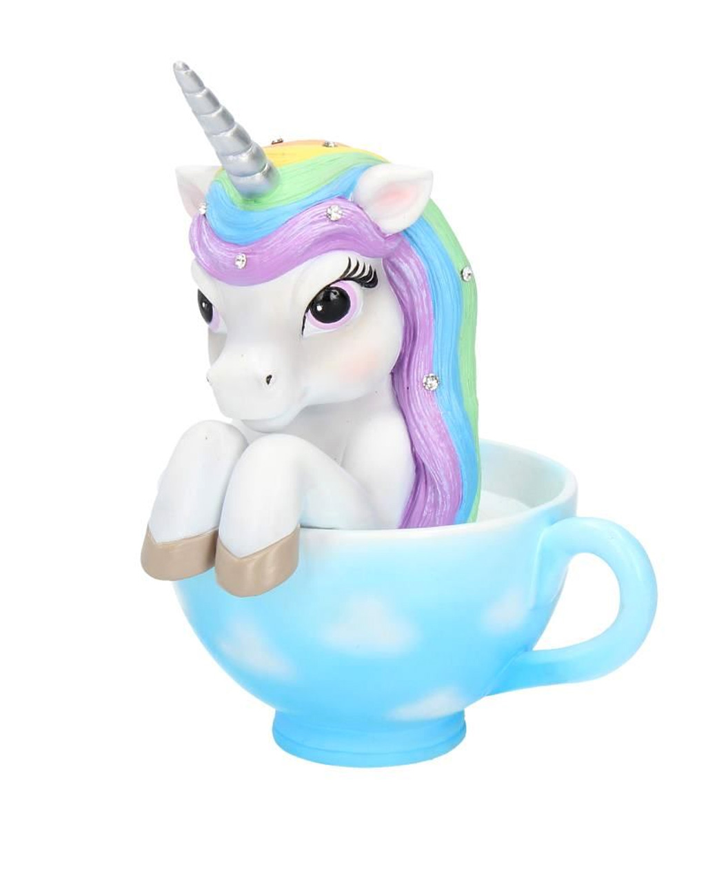 Enchanted Unicorn Head Mug 14 cm en rose