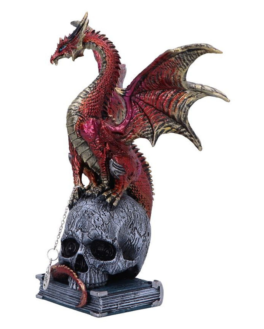 Fate of the World Dragon on Skull Figur 23cm ★