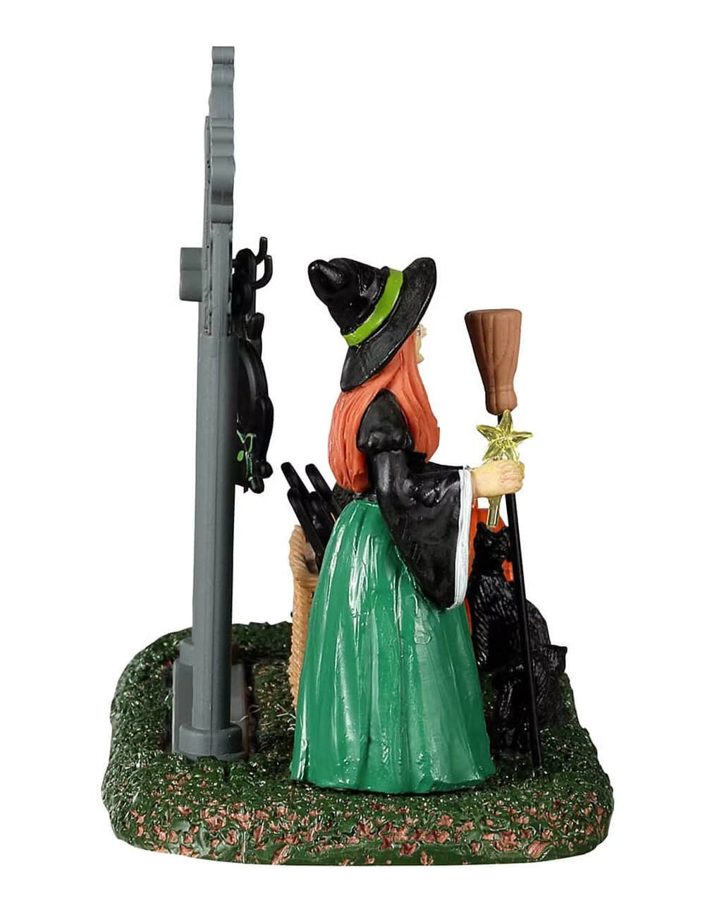 Lemax Spooky Town Black Cat Countdown Halloween decoration