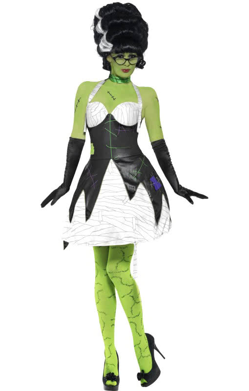 Miss Frankenstein Costume Sexy Frankenstein Bride Horror 