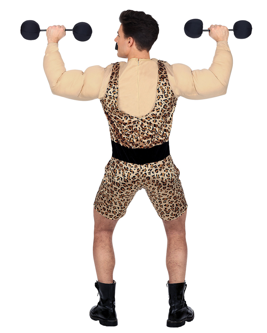 Zirkus Kostüm Muskel-Mann Bodybuilder Kostüm für Kinder Gewichtheber Muskelprotz 