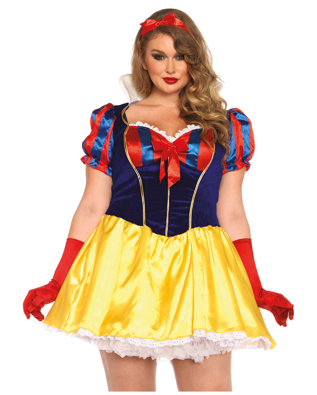 Sexy Snow White Costume Plus Size 1x2x For Carnival Horror 0057
