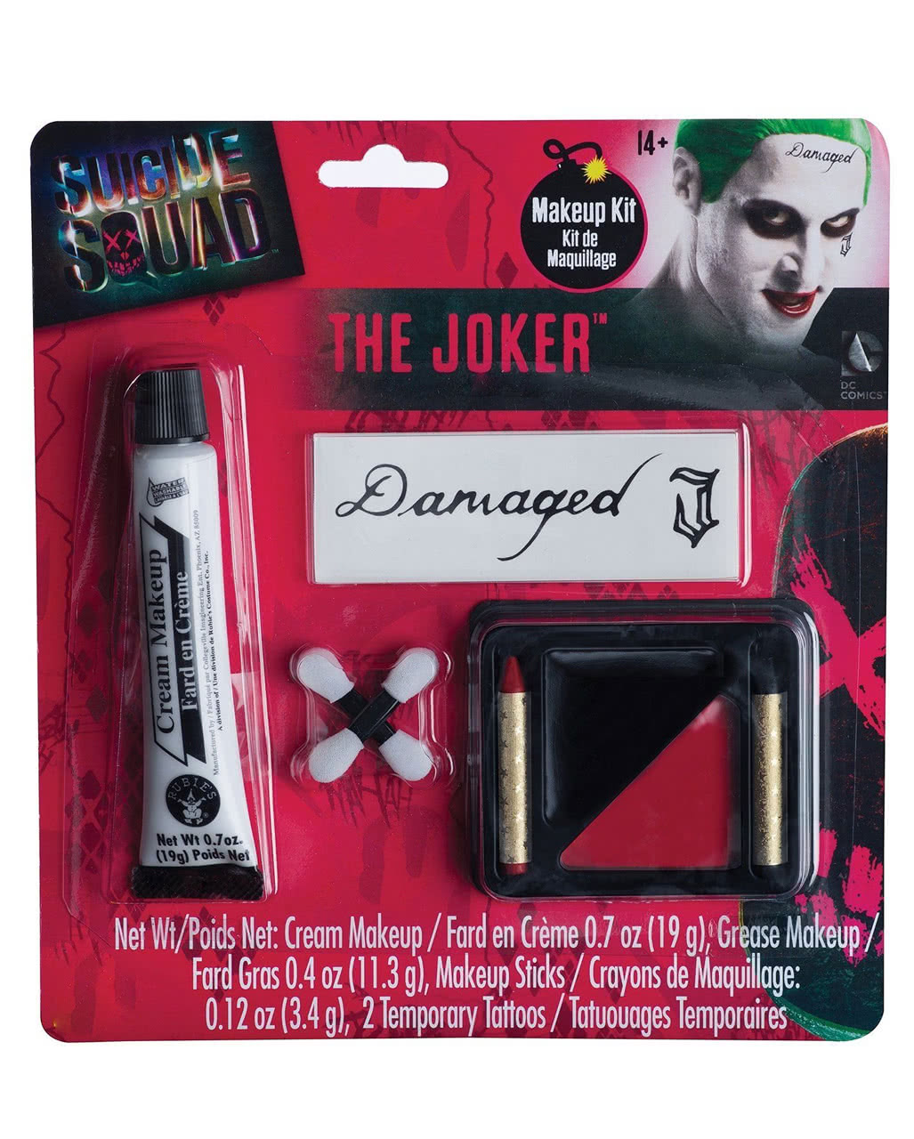 Suicide Squad Joker Costume Set For Halloween Horror Shop Com