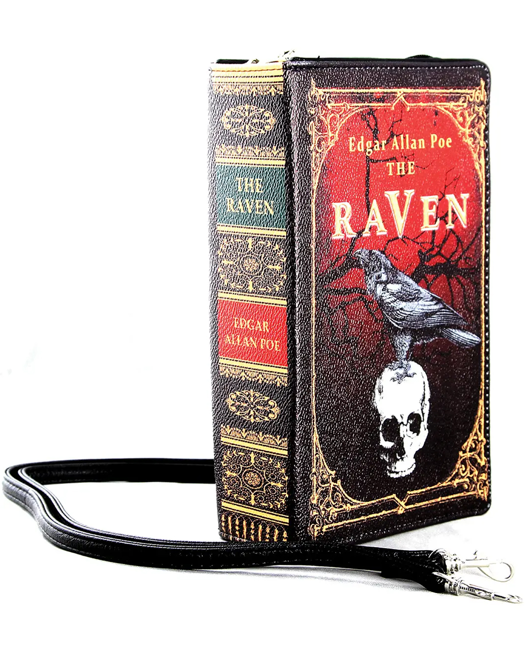 The Raven Vintage Book Handbag ★ Gothic clutch