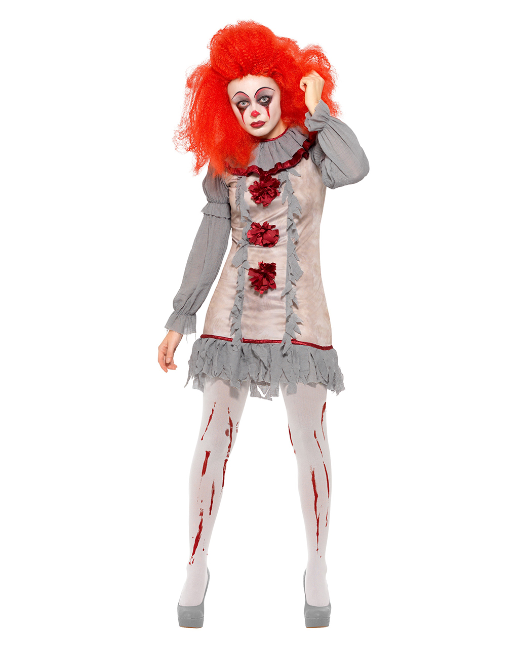 Vintage Horror Clown Damen Kostum Bestellen Horror Shop Com