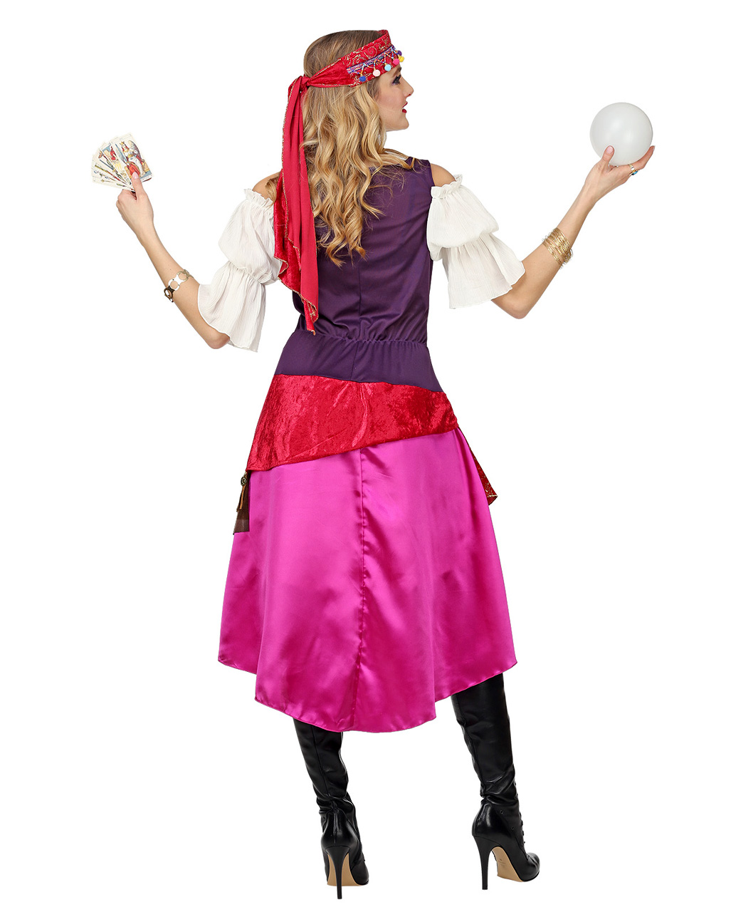 Damen Kostüm Zigeunerin Piratenbraut Karneval Fasching WIL