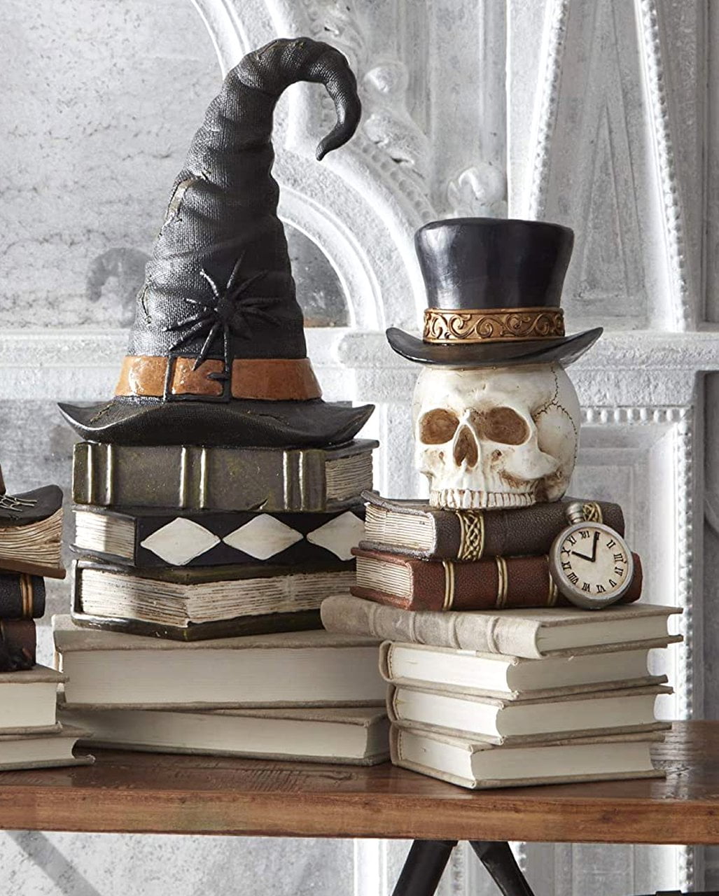 Horror-Shop Totenschädel Maske Deluxe – Mit Beweglichem Kiefer, Aus Latex, Handbemalt, Für Halloween & Partys