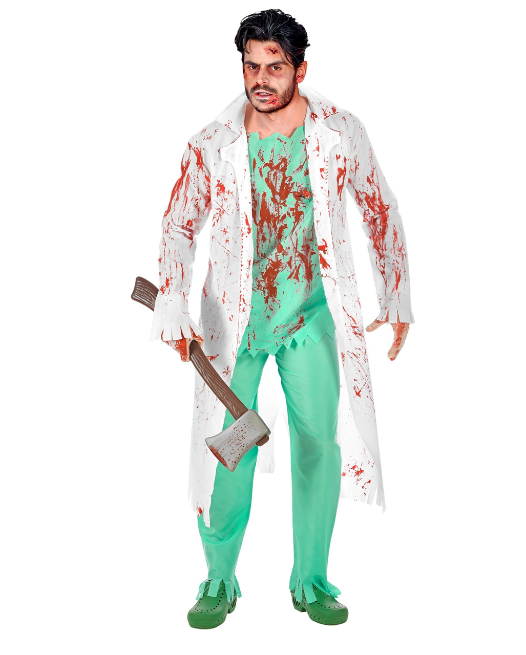 Zombiekostüm Arzt Zombiedoktor Halloween 