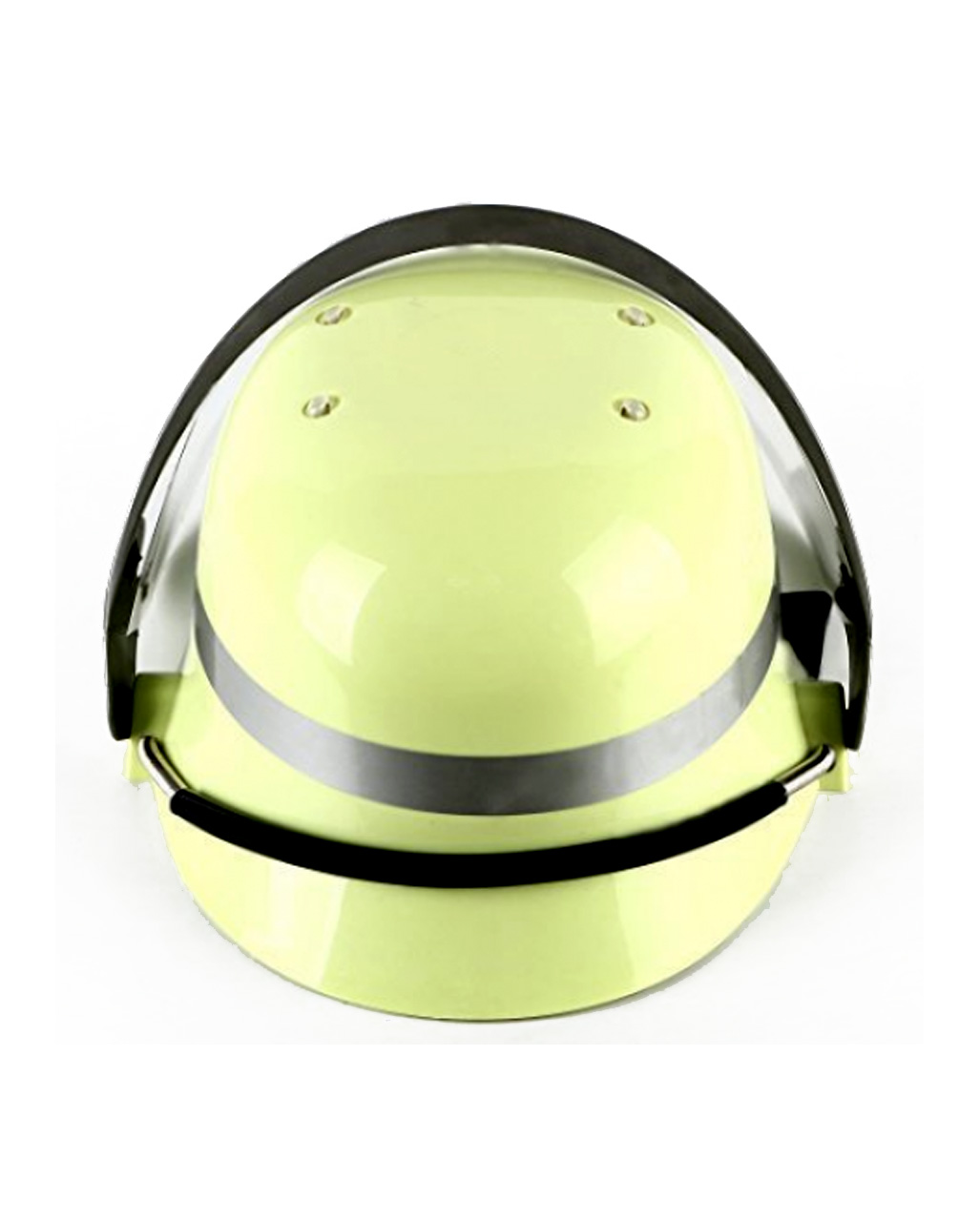 German Fire Helmet With Folding Visor Costume Accessories horror