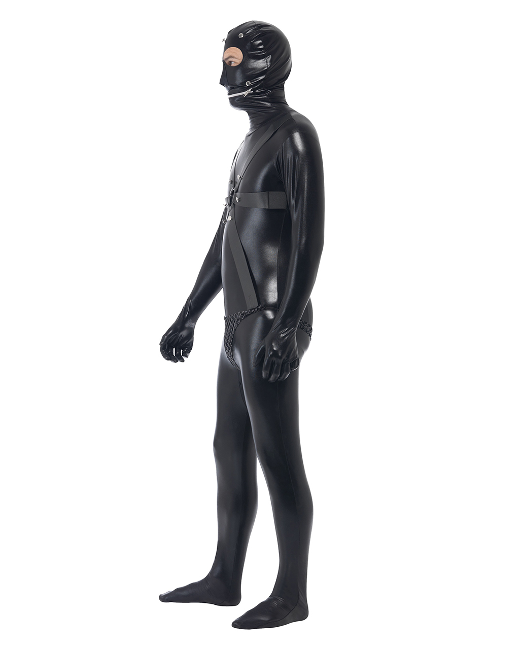 Fetish Slave Costume Slaves in latex costume optics