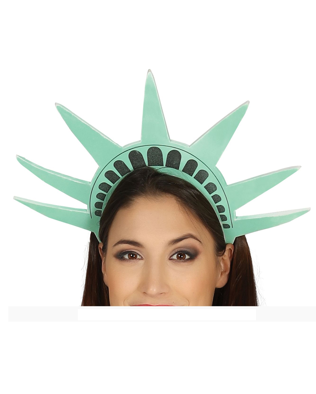 green sparkly dress midi Statue Of Liberty Adult Women's Costume main image 0