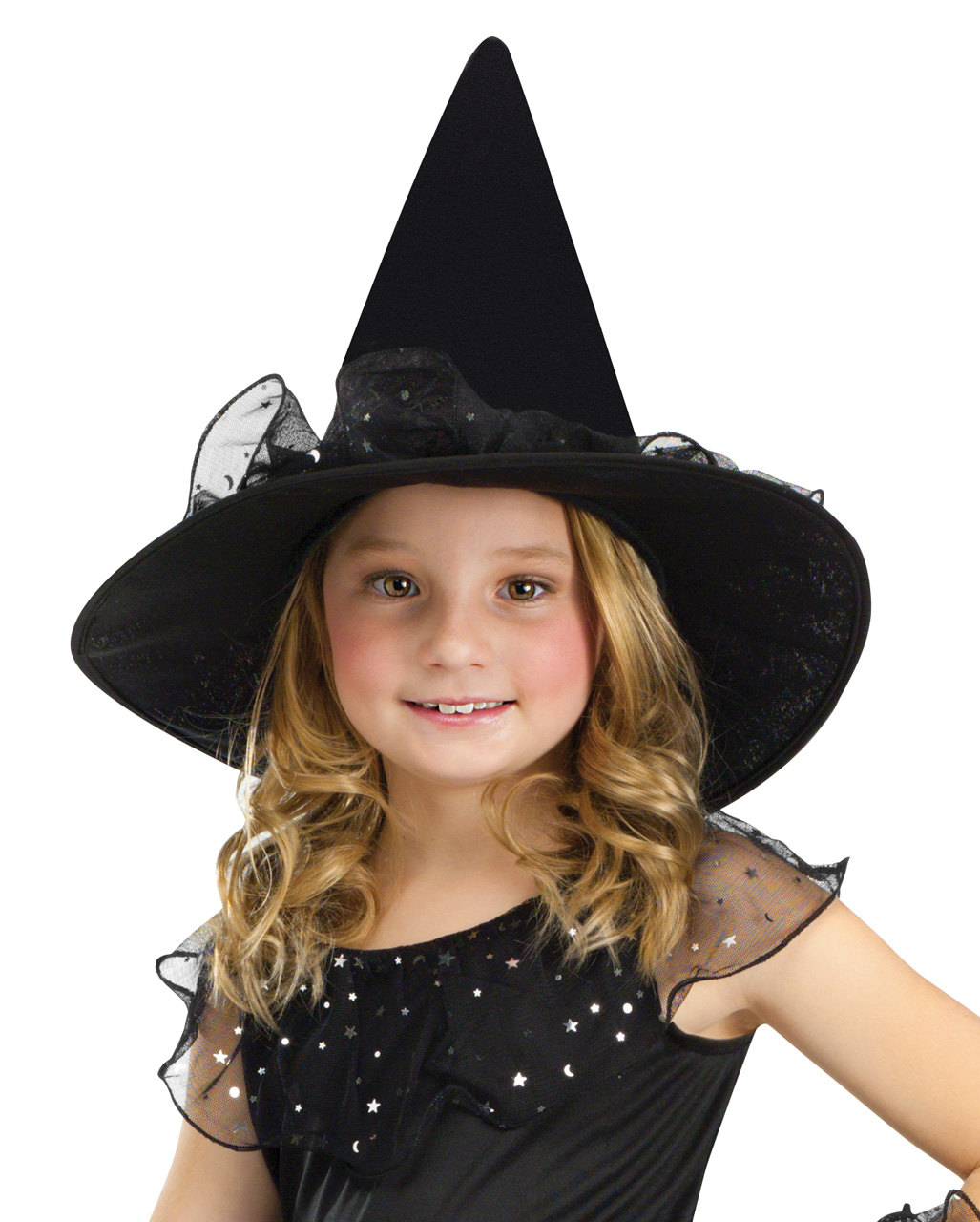 Lovely Lea Halloween Kleid Glitzer-Spinne Hexe Kinderkostüm Vampir Haarreif 