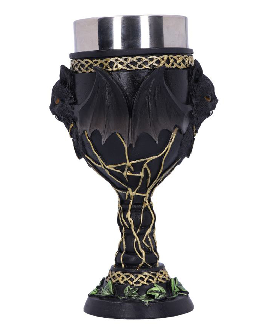 Gothic Goblet With Vampire Cat 17cm ★