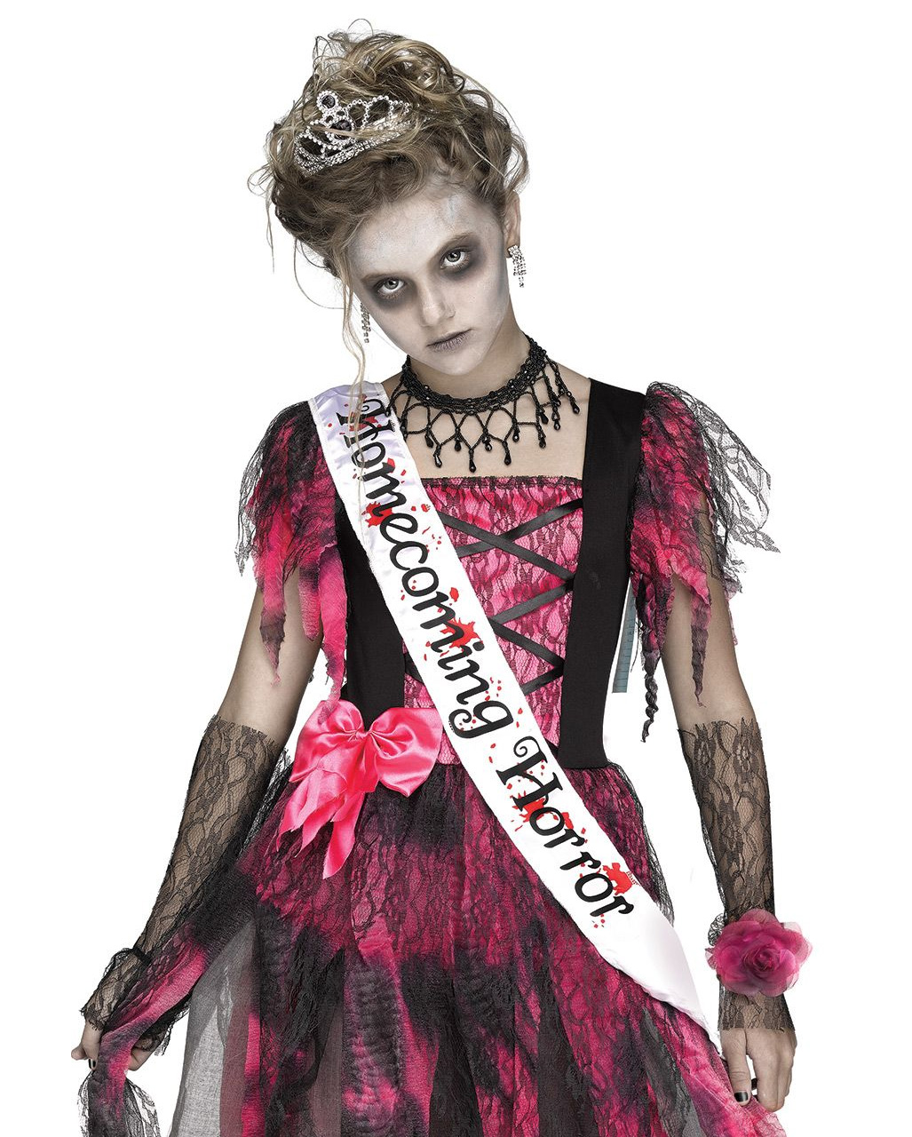 Homecoming Zombie Queen Costume For Halloween Horror 5663