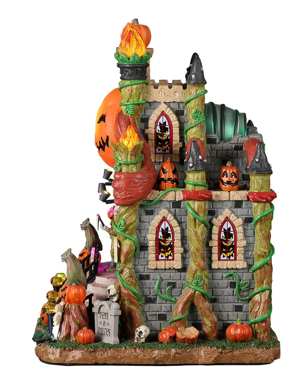 Lemax Spooky Town Halloween Village Accessory: Pumpkin Patch