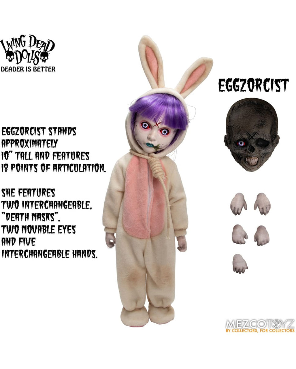 Living Dead Dolls Eggzorcist Action Figure 25cm ☆ | Horror-Shop.com