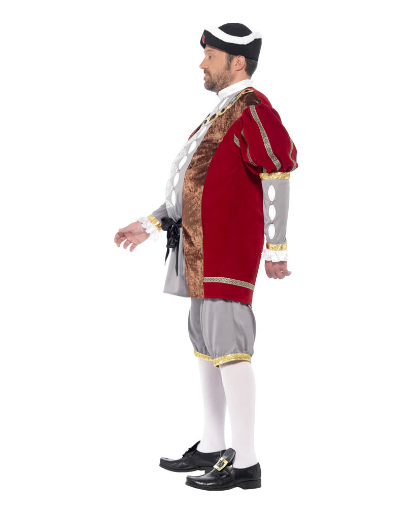 Adult Henry VIII English King Renaissance Medieval Deluxe Costume
