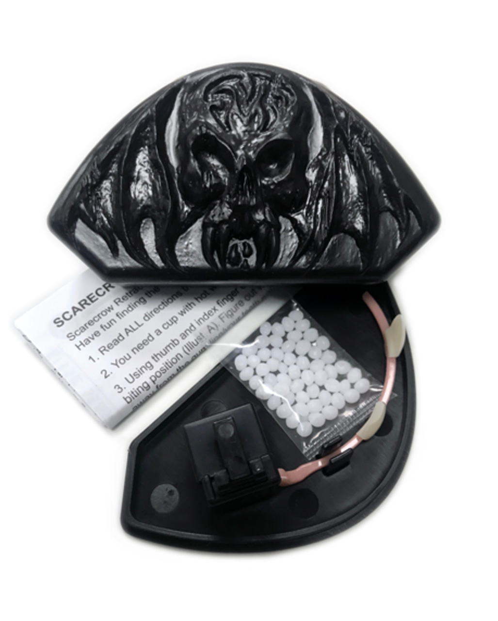 Scarecrow Retractable Vampire Teeth UP for Halloween | Horror-Shop.com