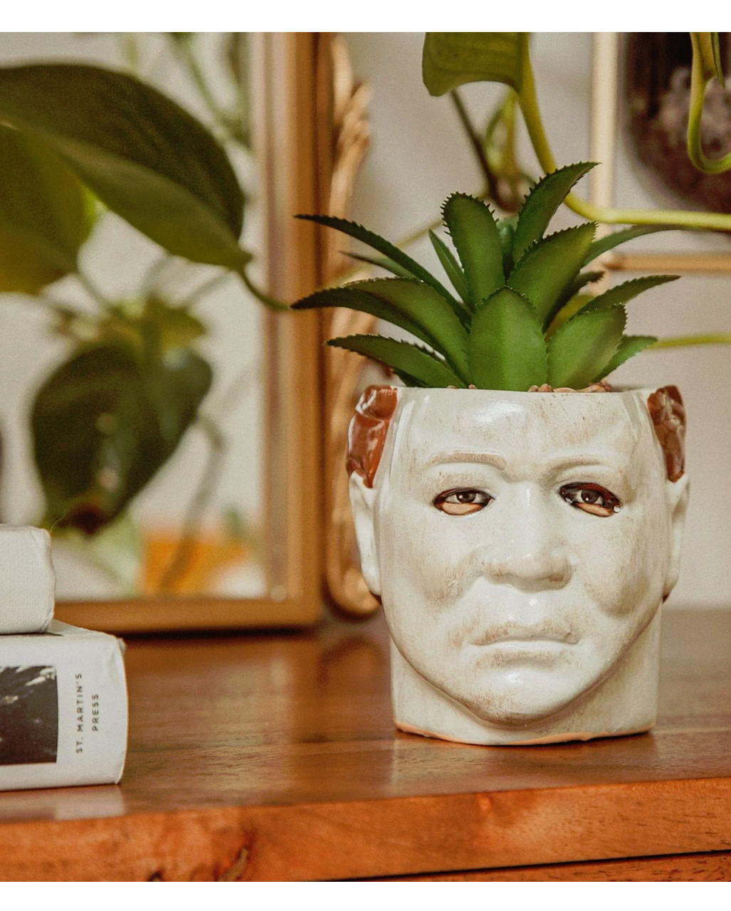 Halloween II Michael Myers Topf mit Pflanze ★ | Horror-Shop.com