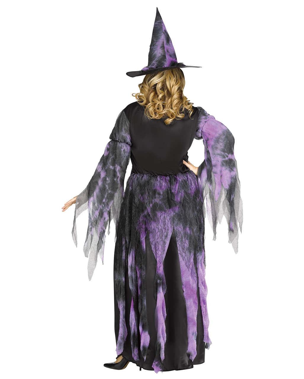 Halloween Kostüm Zubehör Hexenbesen braun 101cm als Hexe verkleiden Smi 