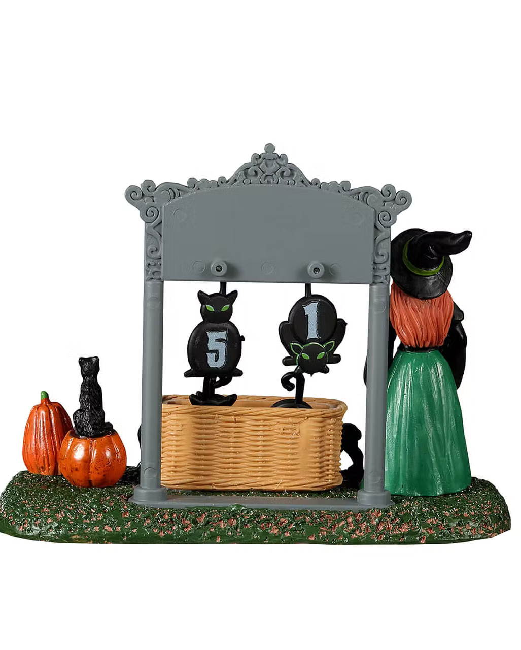 Lemax Spooky Town Black Cat Countdown Halloween decoration