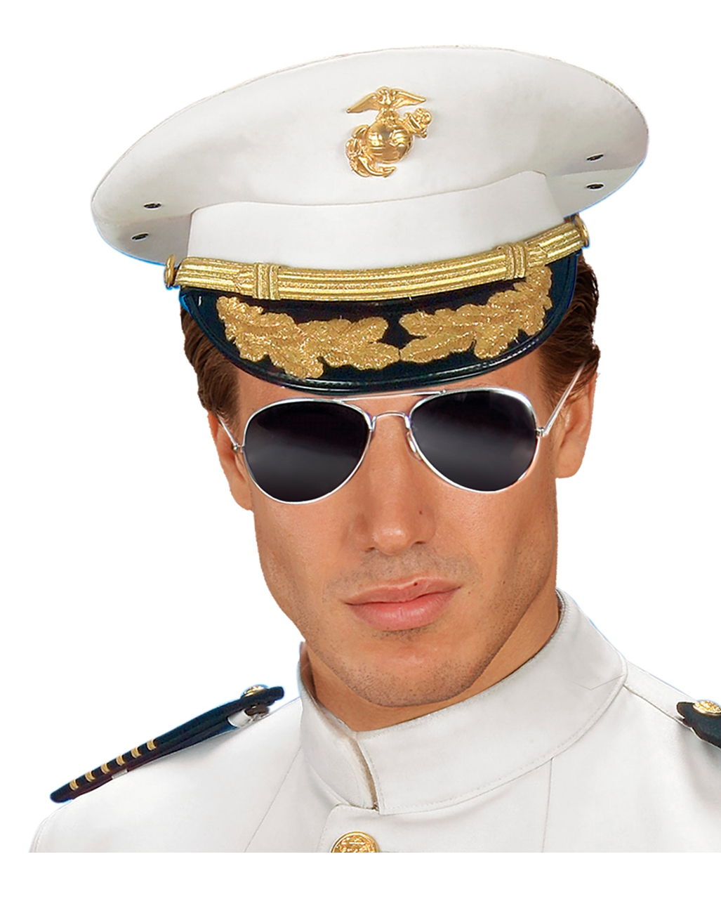 Aviator costume Sunglasses as accessory / Police a