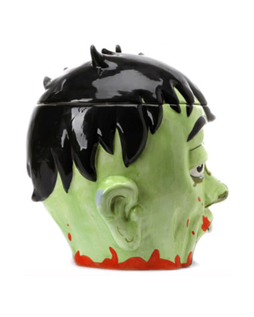 Plätzchendose Zombie-Kopf für die perfekte Halloween-Deko ...