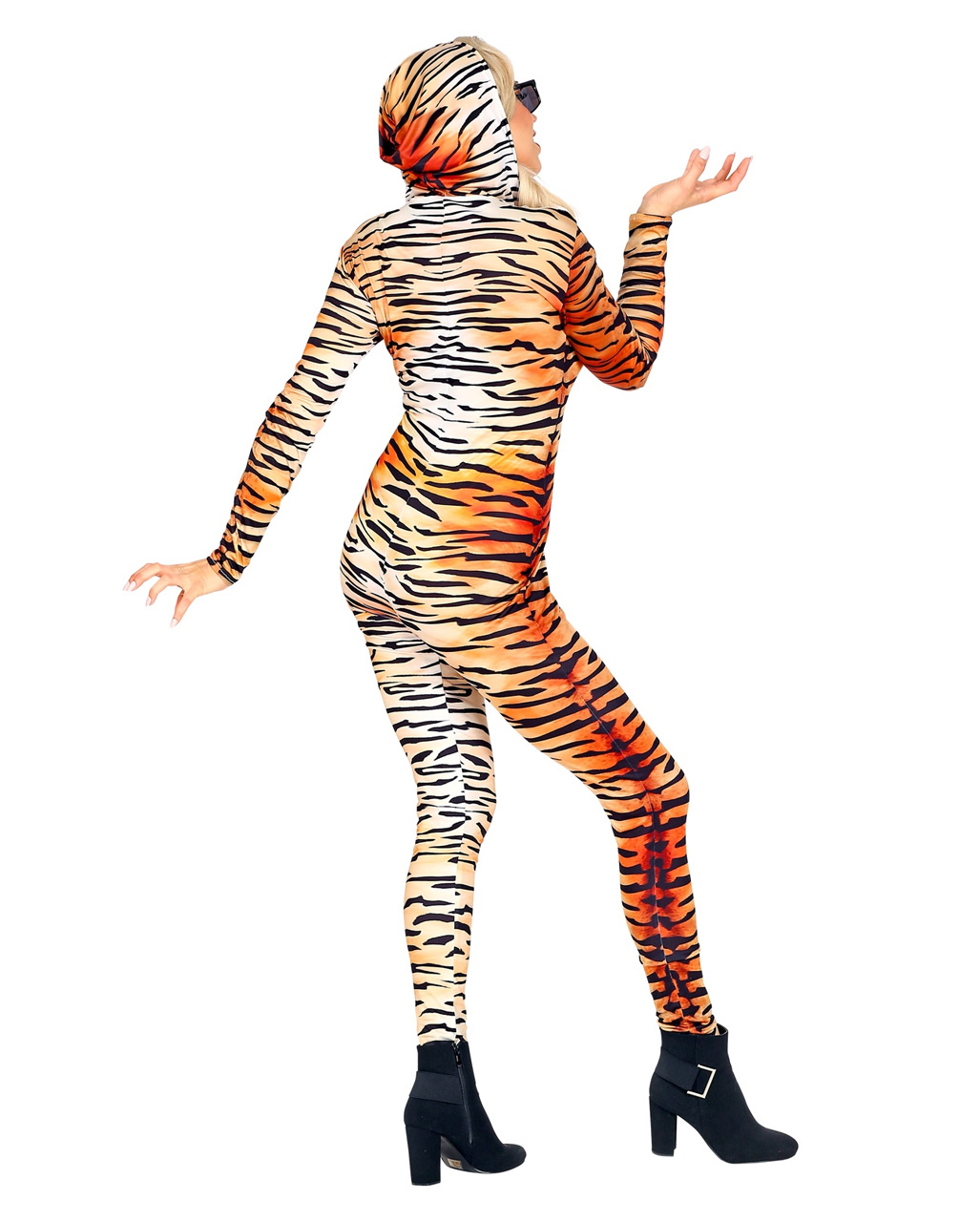 Tiger Bodysuit With Animal Print ★ | horror-shop.com