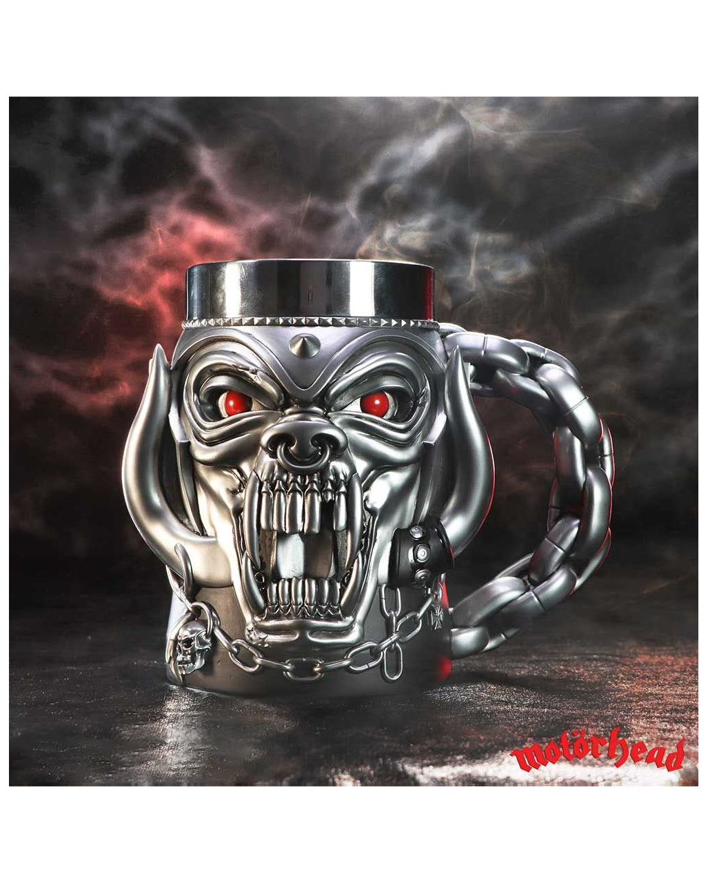 Motorhead Hammered Beer Bierglas – Robustes, Spülmaschinenfestes Glas Mit Elegantem Design